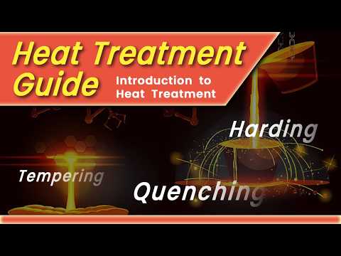 Introduction to Heat Treatment - Types (Annealing, Quenching,Tempering, Harding) and Applications