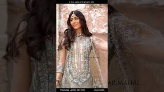 Hand Embroidered Pure Maysuri Gharara - Video 5