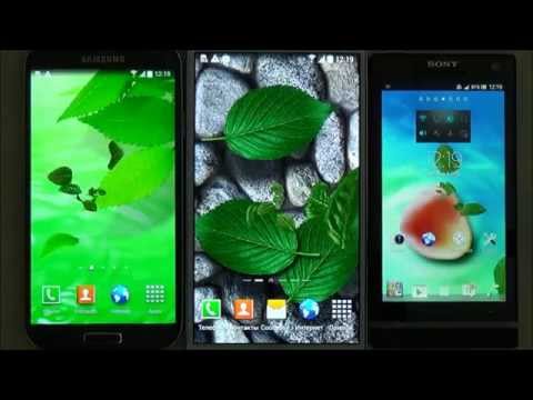 3D Leaves Live Wallpaper Video