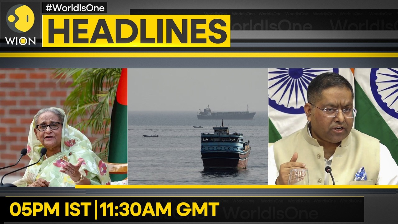 India: Not Involved With Hasina's Speech | Ukrainian Drones Hit Wildberries Warehouses | Headlines