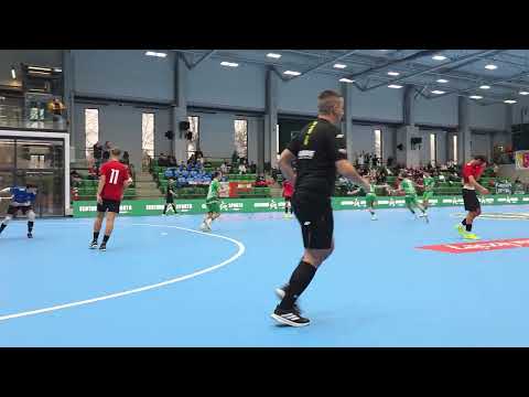 Zwycięska bramka w meczu AP CANPACK Okocimski Brzesko vs AP Kowale na MP w Futsalu U17