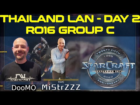25th Anniversary LAN - Day 2 - RO16 Group C - DooMo vs MiStrZZZ - Casted by Saiyan & Bonyth
