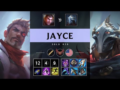 Jayce Mid vs Viktor - NA Grandmaster Patch 25.17