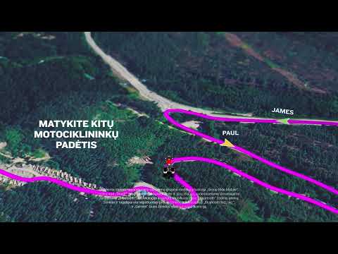 Garmin zumo XT3, navigacija motociklui