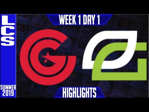 CG vs OPT Highlights | LCS Summer 2019 Week 1 Day 1 | Clutch Gaming vs Optic Gaming