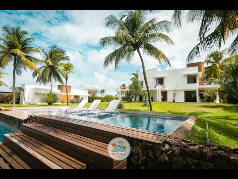 Mansão Frente-Mar - Pé na Areia - Piscinas Naturais de Paripueira-AL