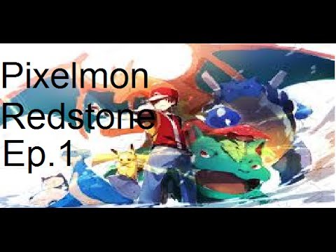 Pixelmon Episode 1: journey for the pokemon center