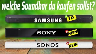 TOP 5 : Beste SOUNDBAR 2024 Vergleich der besten Soundbars auf Deutsch Bose/Sonos/Samsung...