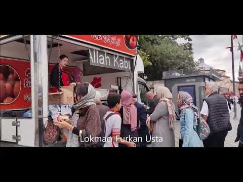 Üsküdar Meydanda Hayır Pilavı Ve Mevlüt Pilavı Dağıtımı - Lokmacı Furkan Usta