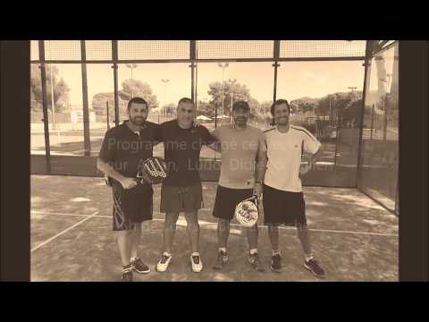 STAGE DE PADEL A BARCELONE – Nos 4 joueurs de Perpignan en plein action