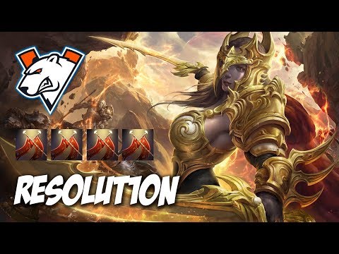Resolut1on Legion Commander - Dota 2 Pro Gameplay