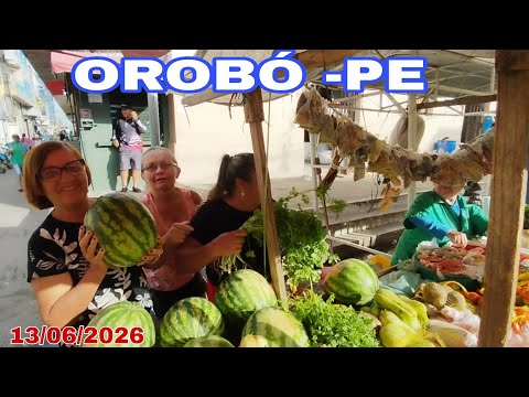 FARTURA NA FEIRA LIVRE DE OROBÓ -PE 13/06/2026 
