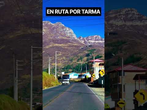 EN RUTA POR TARMA JUNIN PERU #rutasypaisajes #turismoperu #puentesanmiguel #tarmalabella #viajeros