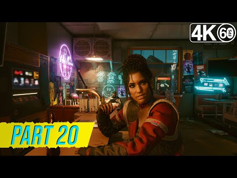 Cyberpunk 2077 [4K 60fps] Uncensored Walkthrough Part 20 - Pretty good day for Panam Palmer