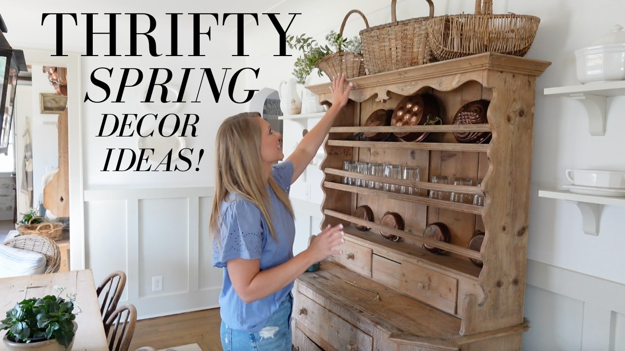 Subtle Spring Decor Updates That Are Thrifty & Timeless + Thrift with Me!