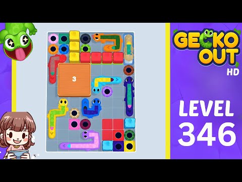 Gecko Out Level 346 Solution Walkthrough