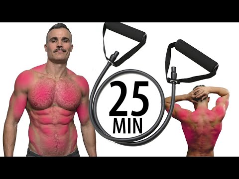 25 MINUTE FULL BODY RESISTANCE BAND WORKOUT
