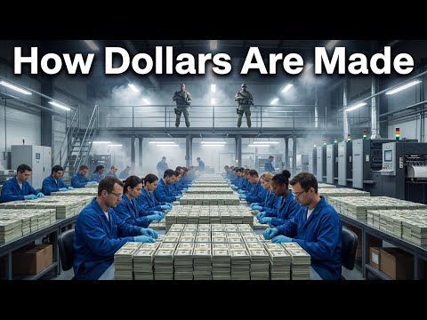 How Dollars Are Made | Inside a Modern High-Security Factory