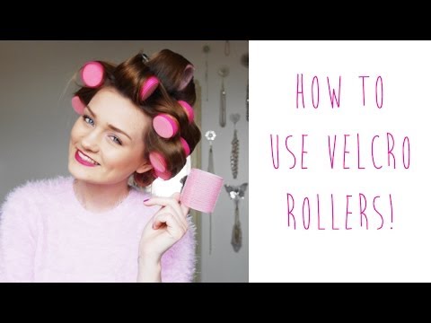 HOW TO: USE VELCRO ROLLERS | tinytwisst