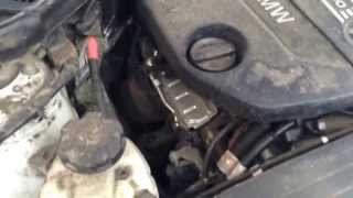 preview picture of video 'BMW F30 320dx engine and turbo cold start work.'