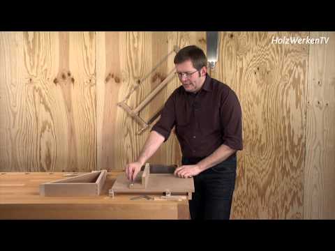 Möbelbau: Kleine Teile macht die Stoßlade passend
