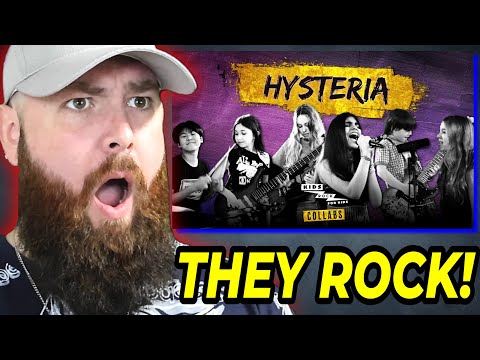 EllenPlaysBass "Hysteria" Kids Collab | Brandon Faul Reacts