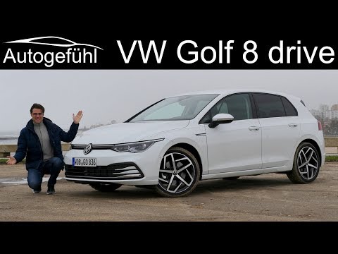 VW Golf 8 FULL REVIEW driving the all-new Mk8 2020 1.5 TSI DSG - Autogefühl