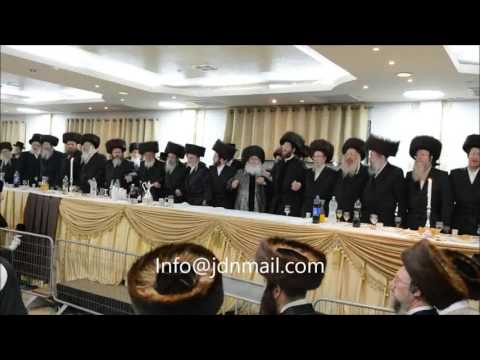 Wedding Of Kretchnif Yerushalayim Rebbe's Granddaughter - Sivan 5776
