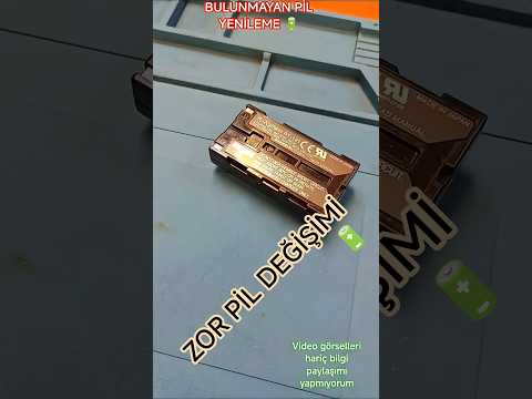 BULUNMAYAN PİL YENİLEME 🔋