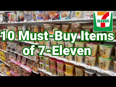 Top 10 Must-Buy Items in 7-Eleven(Convenience Store)  in Japan🇯🇵 | Shopping Guide in Japan🇯🇵