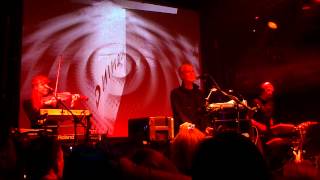John Foxx and The Maths playing Burning Car at Cargo in London on the 5th September 2012.
