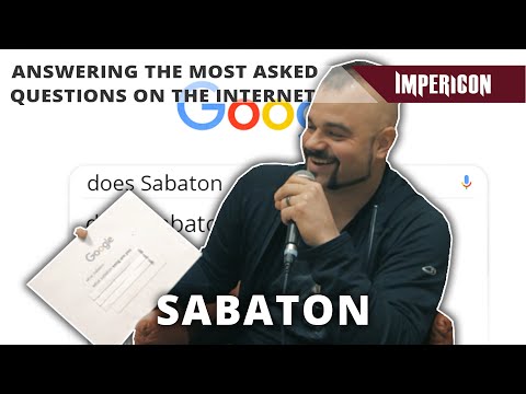 Joakim Brodén | SABATON Answering The Most Asked Questions On The Internet