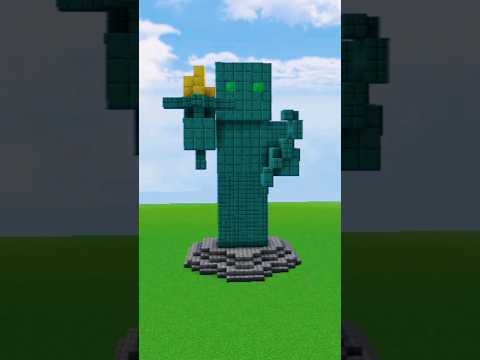 dk Gamerz - statue of HERO challenge for Minecraft mods #viral #minecraft #dkgamerz0701 #viralvideo #comedy #q