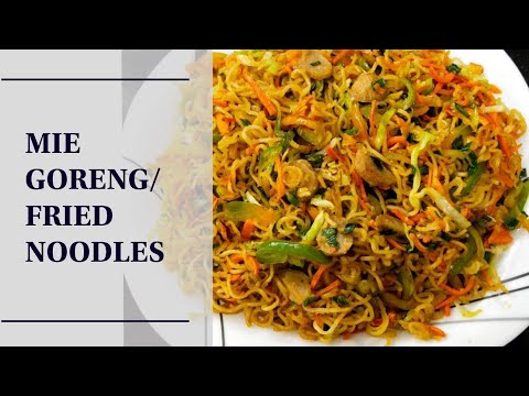 SPECIAL MIE GORENG || INDONESIAN FRIED NOODLES