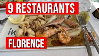 9 Florence Restaurants Locals Love (You Need to Try)