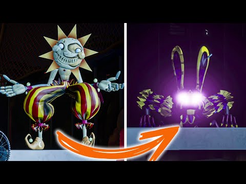 BUG?! Sun TRANSFORMS into SHADOW YOC !!! (FNAF Security Breach)