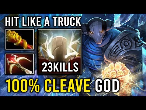 100% PHYSICAL CLEAVE GOD Brutal Crit Hit Like a Truck Hard Carry Sven Dota 2