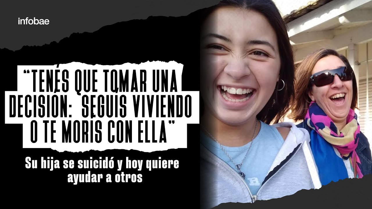 El doloroso relato de una madre que no pudo evitar la muerte de su hija y hoy quiere ayudar a otros