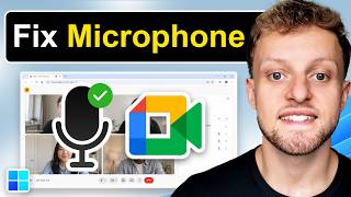 How To Fix Microphone Not Working in Google Meet (Step By Step)