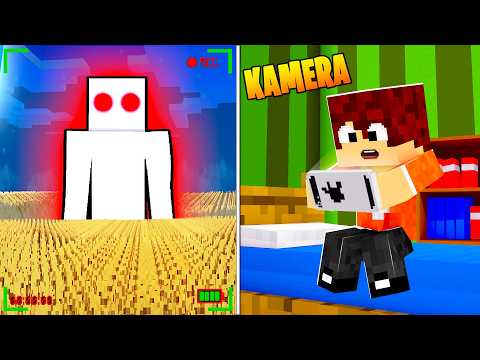 PODGLĄDAMY KUNEKUNE NA UKRYTYCH KAMERACH w Minecraft!