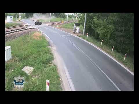 Pijany 22-latek na przejeździe kolejowym w gminie Nowa Sucha