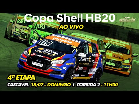 Shell HB20 Cup 2021 - 4th Stage | RACE 2 | Cascavel | Sunday, 7/18, at 11:00 am