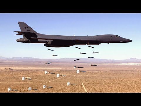 Stunning Video of B-1 Lancer in Action • Takeoff & Landing [Training Footage]