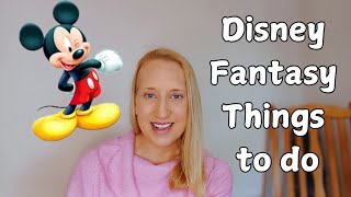 What Chat GPT told me to prioritise for my DINSEY CRUISE on the DISNEY FANTASY