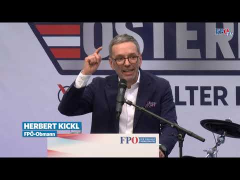 Herbert Kickl: „Es ist Zeit, dass wir uns unser Österreich zurückholen!“