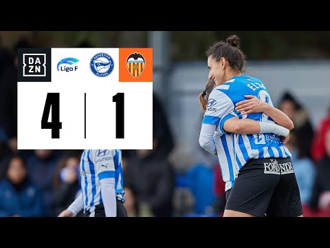 Deportivo Alavés vs Valencia CF Femenino (4-1) | Resumen y goles | Highlights Liga F
