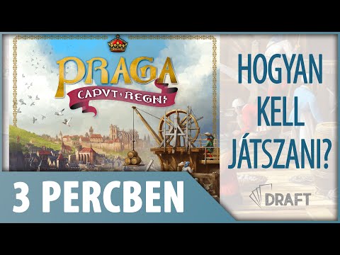 3 Percben // A Praga Caput Regni Játékszabályainak Alapjai - :: DRAFT :: Társasjáték vlog