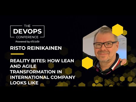 The DEVOPS Conference: How Lean and Agile Transformation in International Company Looks Like