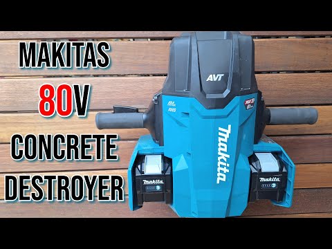 I Tested The Makita 80v Demolition Hammer