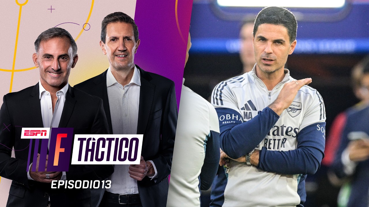 LOS SECRETOS TÁCTICOS DE UNA FINAL IMPERDIBLE EN EUROPA: PSG VS ARSENAL | ESPN F TACTICO